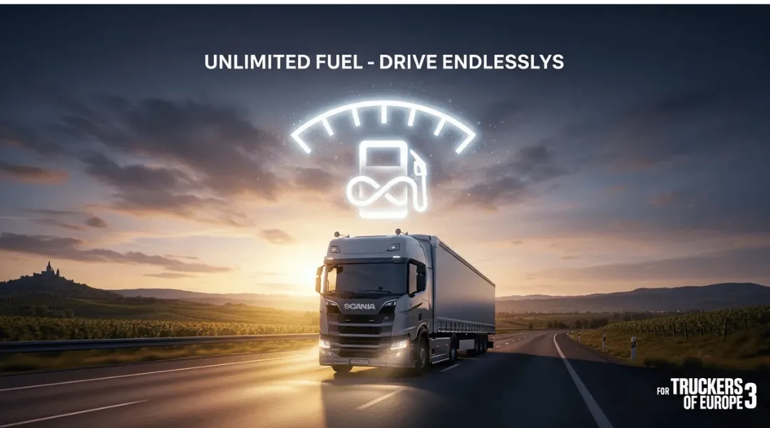 Unlimited Fuel – Drive Endlessly for truckers of europe 3