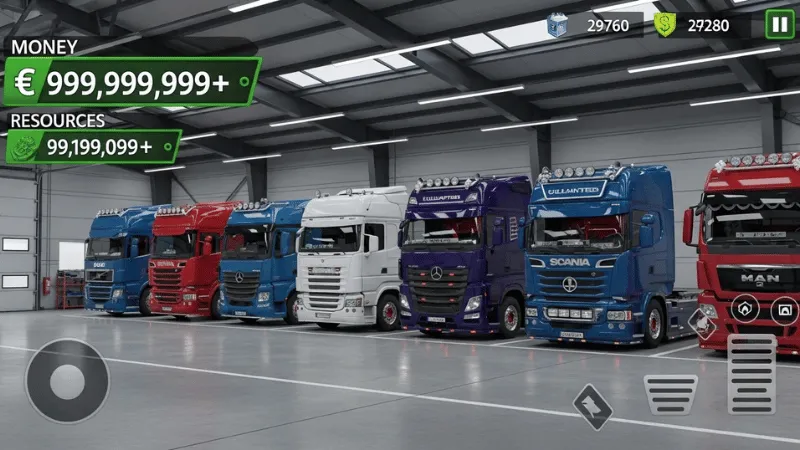Unlimited Money & Resources in truckers of europe 3